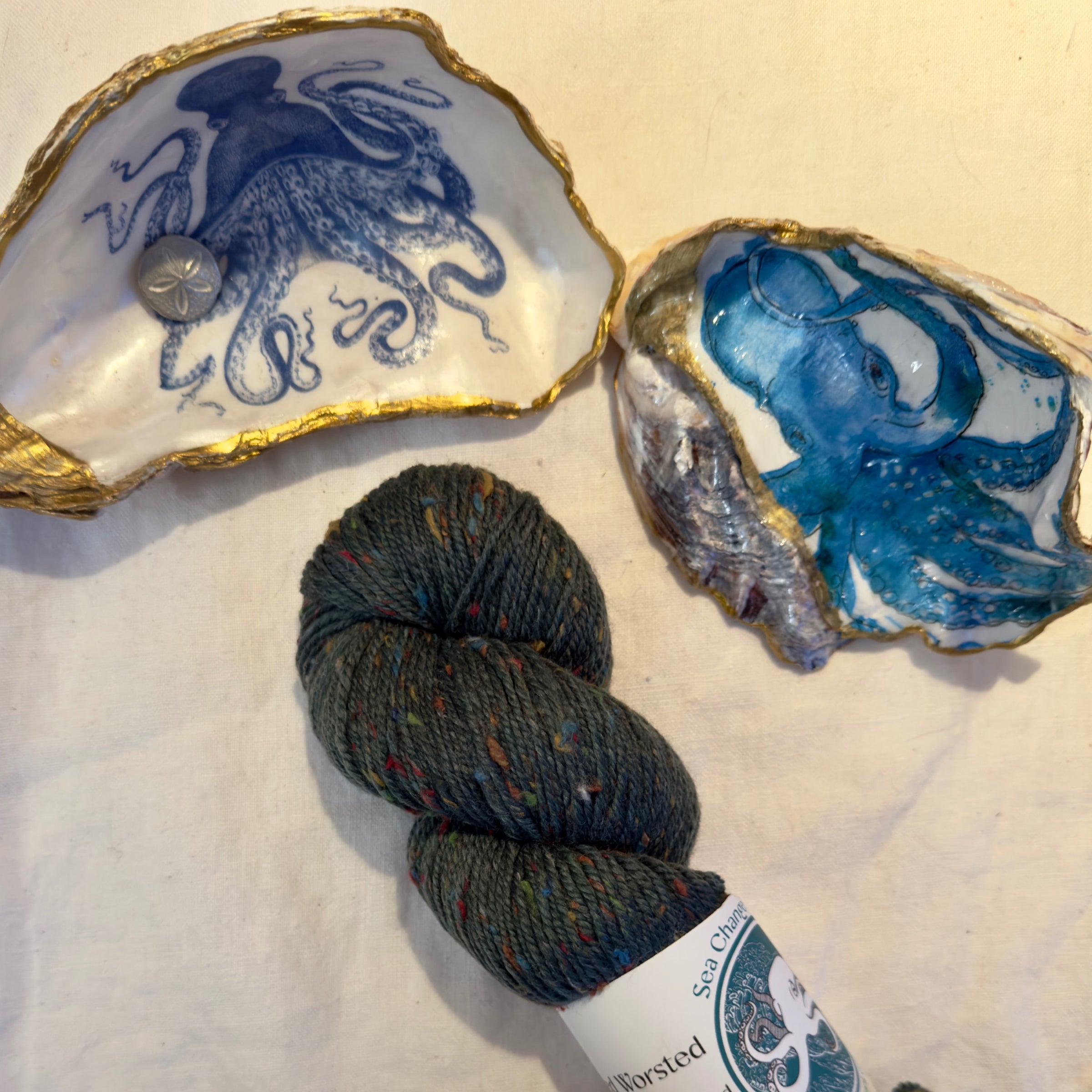 Bloom Tweed worsted | Sea Change Fibers